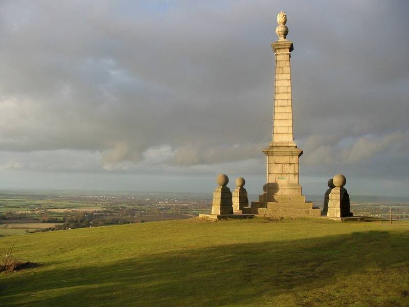 War memorial on Coombe Hill near Wendover in Buckinghamshire