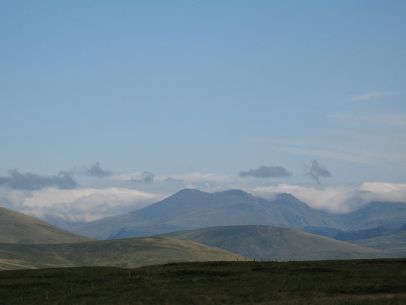Scafells from Stoupdale Head