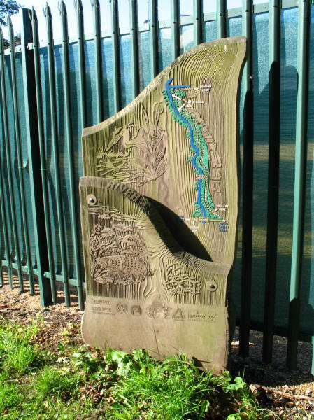River Colne sign, Uxbridge Moor