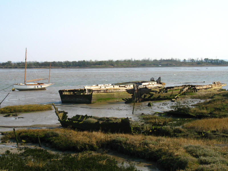 Old boats on the Blackwater