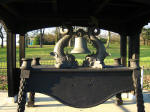 The ship's bell from the SS Crystal Palace in Crystal Palace Park