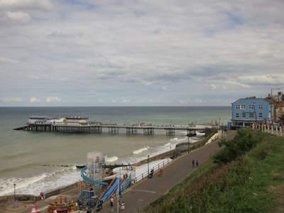 Cromer Pier at the end of the Norfolk Coast Path