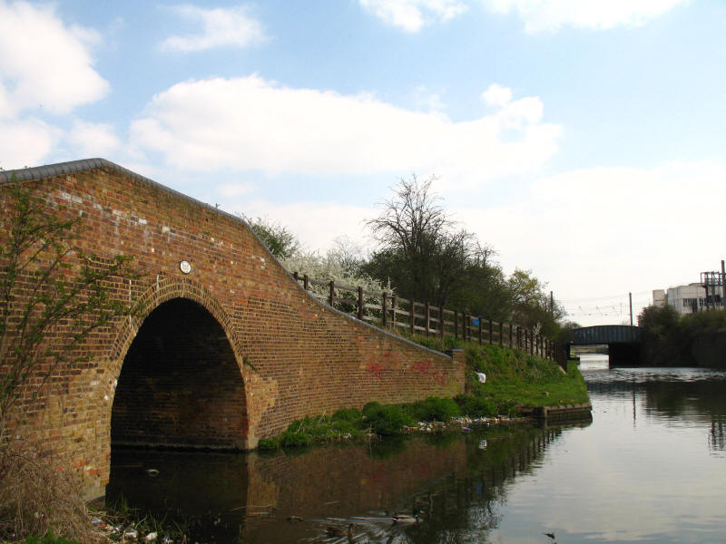side arm of Grand Union Canal in Hayes