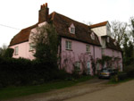 Brundon Mill in Suffolk pink