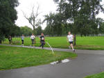 Stephen in the Clapham Common 10k run
