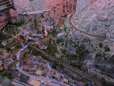 Part of the Switzerland section of Miniatur Wunderland