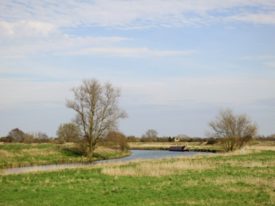 The River Cam between Waterbeach and Upware